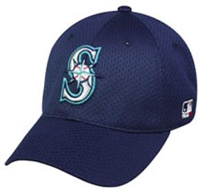 MLB Stretch Fit Seattle Mariners Baseball Cap