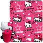 NFL Dallas Cowboys/Hello Kitty Hugger Throw