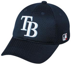 MLB Stretch Fit Tampa Bay Devil Rays Baseball Cap