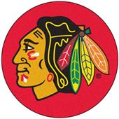 Fan Mats NHL Chicago Blackhawks Puck Mat Fan Mats NHL Chicago Blackhawks Puck Mat