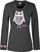 Dickies Women's Owl Steal Your Heart Knit Tee Dickies Women's Owl Steal Your Heart Knit Tee