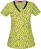 Heartsoul Confetti To Go V-Neck Scrub Top