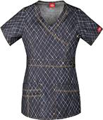 Dickies Jr Fit Mock Wrap Off the Grid Scrub Top