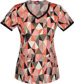 Dickies Junior Fit Live and Let Diamond Scrub Top
