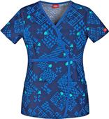 Dickies Women's Junior Fit Patch It Up Scrub Top