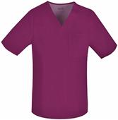 Cherokee Mens V-Neck Double Chest Pocket Scrub Top Cherokee Mens V-Neck Double Chest Pocket Scrub Top
