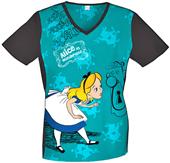 Tooniforms Women's Through the Keyhole Scrub Top