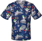 Tooniforms Unisex Jiminy Cricket Scrub Top