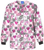 Scrub HQ Breast Cancer Words of Love Scrub Jacket Scrub HQ Breast Cancer Words of Love Scrub Jacket