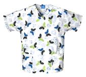 Scrub HQ Women's Over the Moon V-Neck Scrub Top