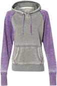 J America Ladies Contrast Zen Pullover Hoodie J America Ladies Contrast Zen Pullover Hoodie