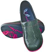 Smitten Wild Side Leather Clog Medical Shoes