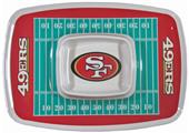 NFL San Francisco 49er's Chip & Dip Tray NFL San Francisco 49er's Chip & Dip Tray