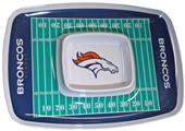 NFL Denver Broncos Chip & Dip Tray NFL Denver Broncos Chip & Dip Tray