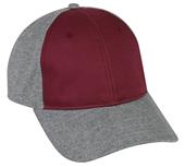 OC Sports Cotton Twill/Jersey Snapback Cap