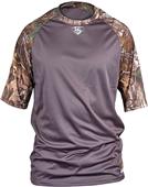 Louisville Slugger Loose-Fit Raglan SS Camo Shirt