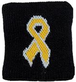 Red Lion Childhood Cancer Gold Ribbon Wristbands Red Lion Childhood Cancer Gold Ribbon Wristbands