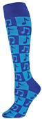 Red Lion Music Notes Over-The-Calf Knee High Socks Red Lion Music Notes Over-The-Calf Knee High Socks