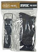 Louisville Slugger Baseball Belt & Sock Combo Pack