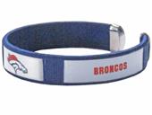 Silver Moon NFL Denver Broncos Woven Cuff Bracelet Silver Moon NFL Denver Broncos Woven Cuff Bracelet