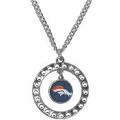 Silver Moon NFL Denver Broncos CZ Necklace Silver Moon NFL Denver Broncos CZ Necklace
