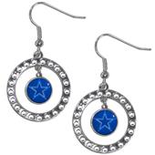Silver Moon NFL Dallas Cowboys CZ Earrings Silver Moon NFL Dallas Cowboys CZ Earrings
