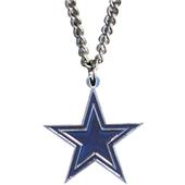 Silver Moon NFL Dallas Cowboys Charm Necklace