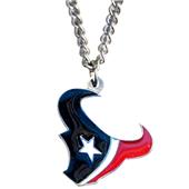 Silver Moon NFL Houston Texans Charm Necklace Silver Moon NFL Houston Texans Charm Necklace
