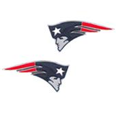 Silver Moon NFL New England Patriots Stud Earrings Silver Moon NFL New England Patriots Stud Earrings