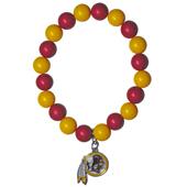 Silver Moon NFL Washington Redskins Bead Bracelet Silver Moon NFL Washington Redskins Bead Bracelet