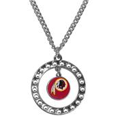 Silver Moon NFL Washington Redskins CZ Necklace Silver Moon NFL Washington Redskins CZ Necklace