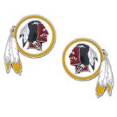 Silver Moon NFL Washington Redskins Stud Earrings Silver Moon NFL Washington Redskins Stud Earrings