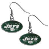 Silver Moon New York Jets Short Dangle Earrings Silver Moon New York Jets Short Dangle Earrings