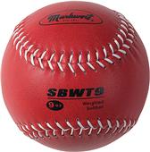 Markwort 12" Color Coded Weighted Leather Softball