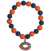 Silver Moon NFL Chicago Bears Bead Bracelet Silver Moon NFL Chicago Bears Bead Bracelet