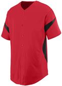 Augusta Wheel House Button Up Baseball Jersey Augusta Wheel House Button Up Baseball Jersey