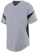 Augusta Wheel House Button Up Baseball Jersey Augusta Wheel House Button Up Baseball Jersey