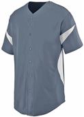 Augusta Wheel House Button Up Baseball Jersey Augusta Wheel House Button Up Baseball Jersey
