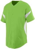 Augusta Wheel House Button Up Baseball Jersey Augusta Wheel House Button Up Baseball Jersey