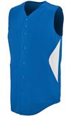 Augusta Sleeveless Wheel House Baseball Jersey Augusta Sleeveless Wheel House Baseball Jersey