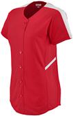 Augusta Womens Closer Button Up Softball Jersey Augusta Womens Closer Button Up Softball Jersey