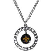 Silver Moon NFL New Orleans Saints CZ Necklace Silver Moon NFL New Orleans Saints CZ Necklace