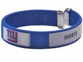 Silver Moon New York Giants Woven Cuff Bracelet Silver Moon New York Giants Woven Cuff Bracelet
