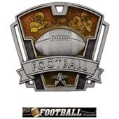 Hasty Awards 3" Varsity Football Medals M-787F Hasty Awards 3" Varsity Football Medals M-787F