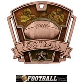 Hasty Awards 3" Varsity Football Medals M-787F Hasty Awards 3" Varsity Football Medals M-787F