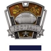 Hasty Awards 3" Varsity Football Medals M-787F
