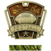 Hasty Awards 3" Varsity Football Medals M-787F Hasty Awards 3" Varsity Football Medals M-787F