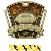 Hasty Awards 3" Varsity Football Medals M-787F Hasty Awards 3" Varsity Football Medals M-787F