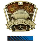 Hasty Awards 3" Varsity Football Medals M-787F Hasty Awards 3" Varsity Football Medals M-787F