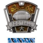 Hasty Awards 3" Varsity Football Medals M-787F